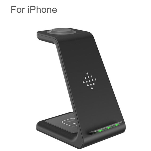 3 in 1 Wireless Charger Stand For iPhone